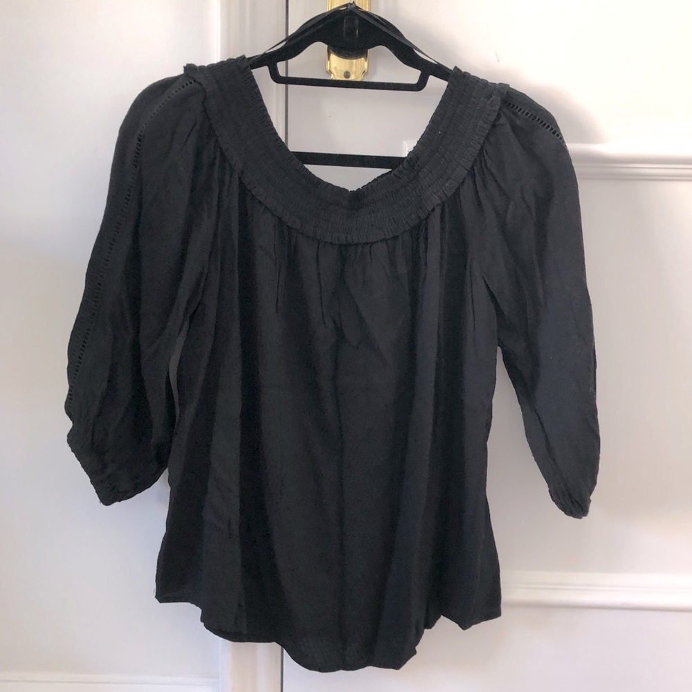 Lovestitch smock necked top